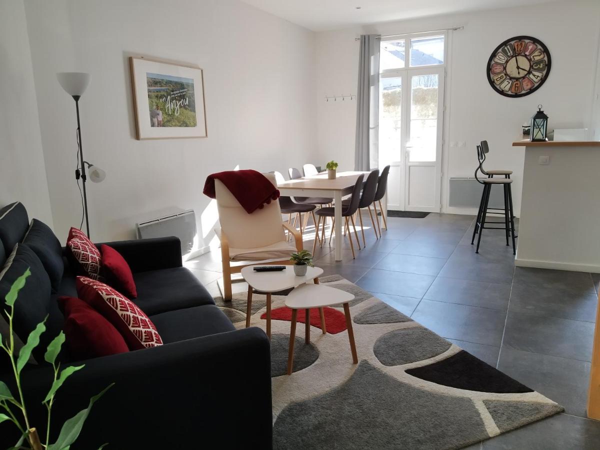 Jolie Maison Tuffeau Centre De Saumur Avec Local Velos 索米尔 外观 照片